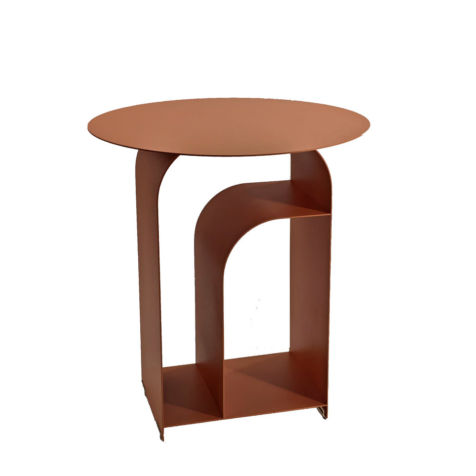 CST12702-BC 38cm Round Side Table - Blush