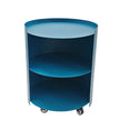 CST12708-BC 37cm Round Side Table - Navy Blue