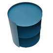 CST12708-BC 37cm Round Side Table - Navy Blue