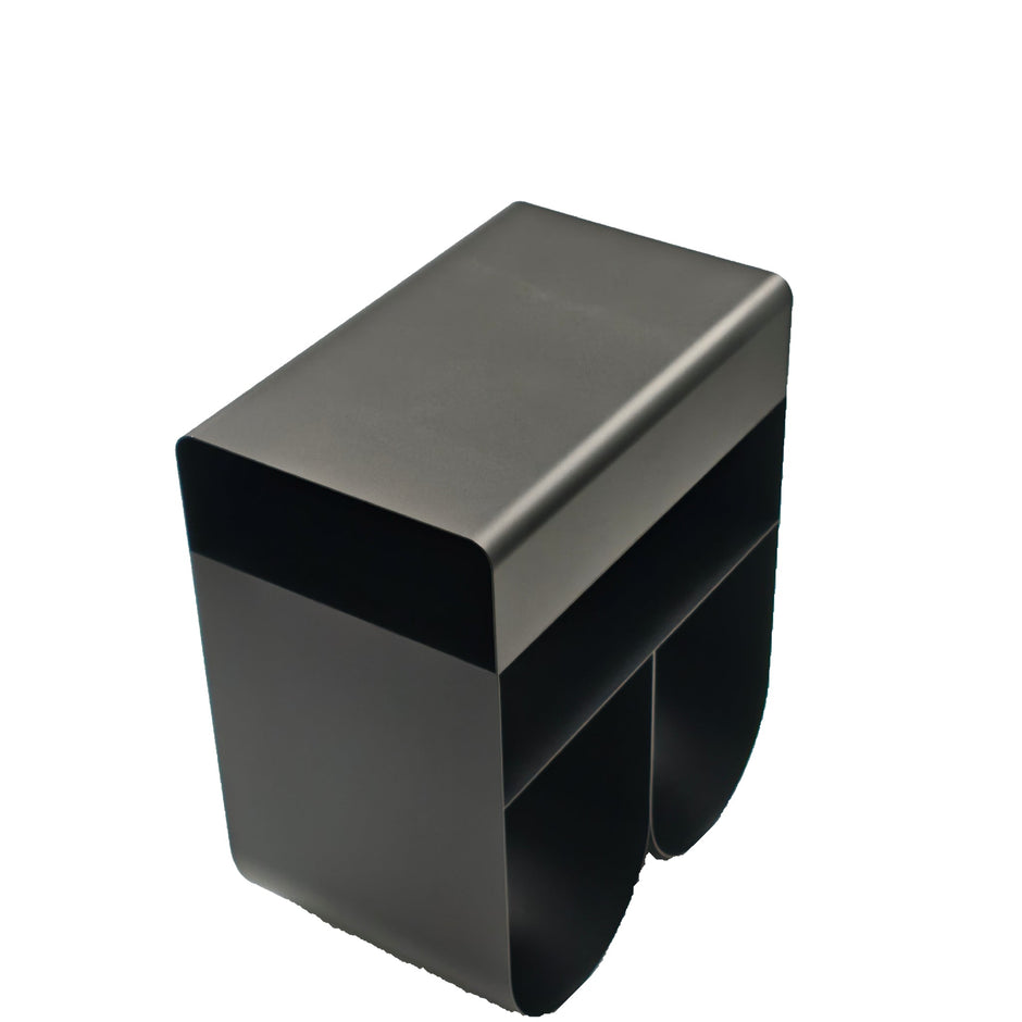 CST12711-BC 40cm Side Table - Full Black