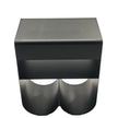 CST12711-BC 40cm Side Table - Full Black
