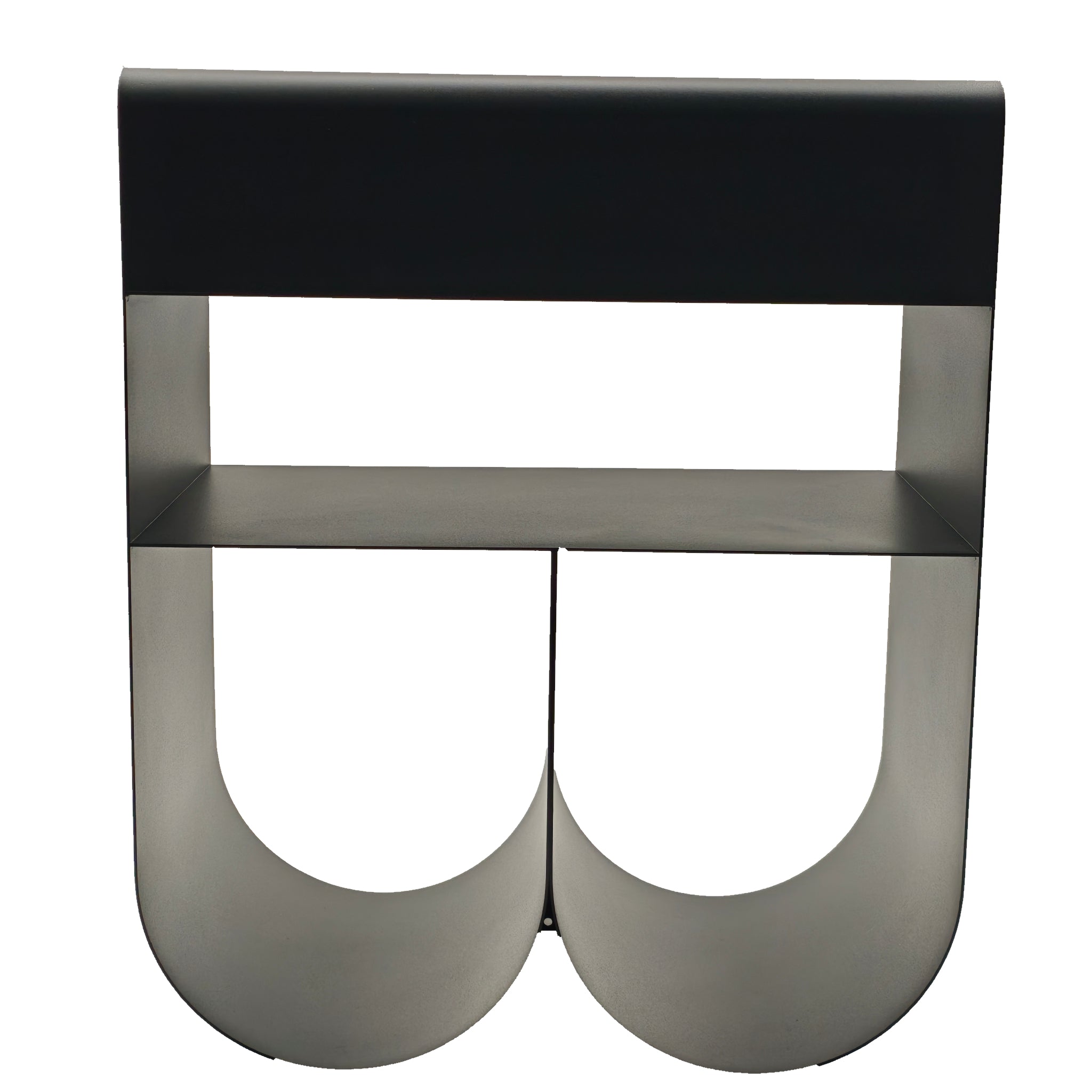 CST12711-BC 40cm Side Table - Full Black