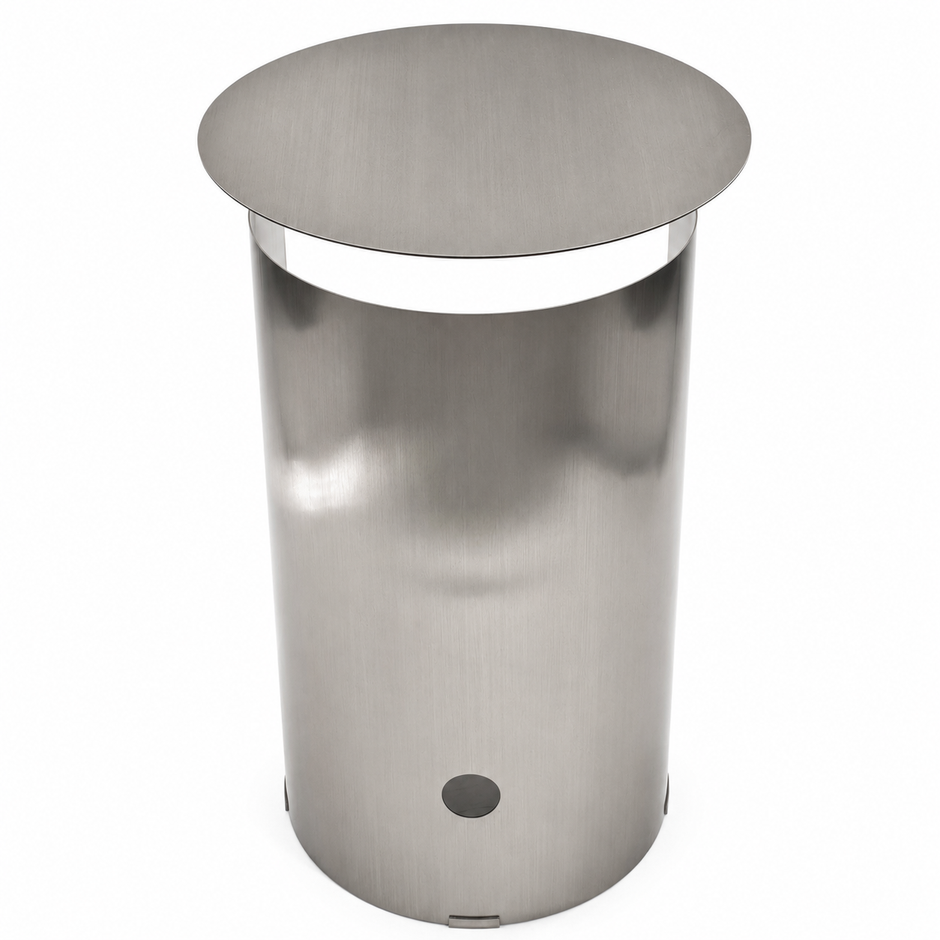 CST12730-BC 38cm Side Table - Stainless Steel