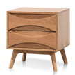 CST6805-OW 2 Drawer Bedside Table - Natural