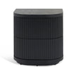CST8343-DW Bedside Table - Full Black