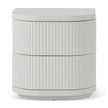 CST8344-DW Bedside Table - Full White