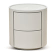 CST8637-IG Bedside Table - Warm Grey