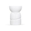 CST8722-RB 38cm Round Side Table - White