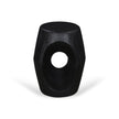 CST8730-RB 40cm Round Side Table - Full Black