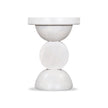 CST8731-RB 38cm Round Side Table - Cafe White