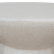 CST8803-NY 42cm Fibre Glass Side Table - White