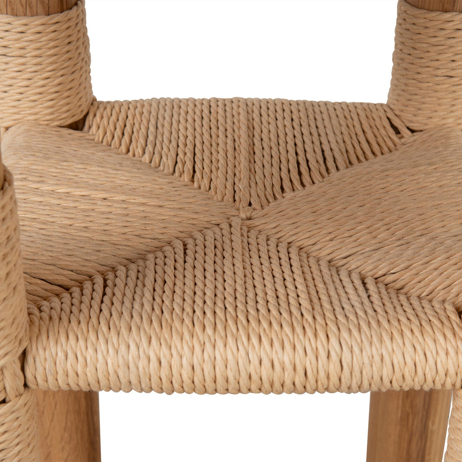 CST8870-OW 42cm Round Side Table - Natural