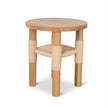 CST8870-OW 42cm Round Side Table - Natural