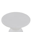 CST8956-NI Round Side Table - Full White