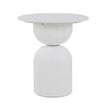 CST8956-NI Round Side Table - Full White