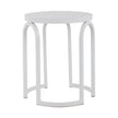 CST8957-NI Oak Side Table - Full White