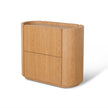 CST8980-CN 60cm Bedside Table - Natural Oak