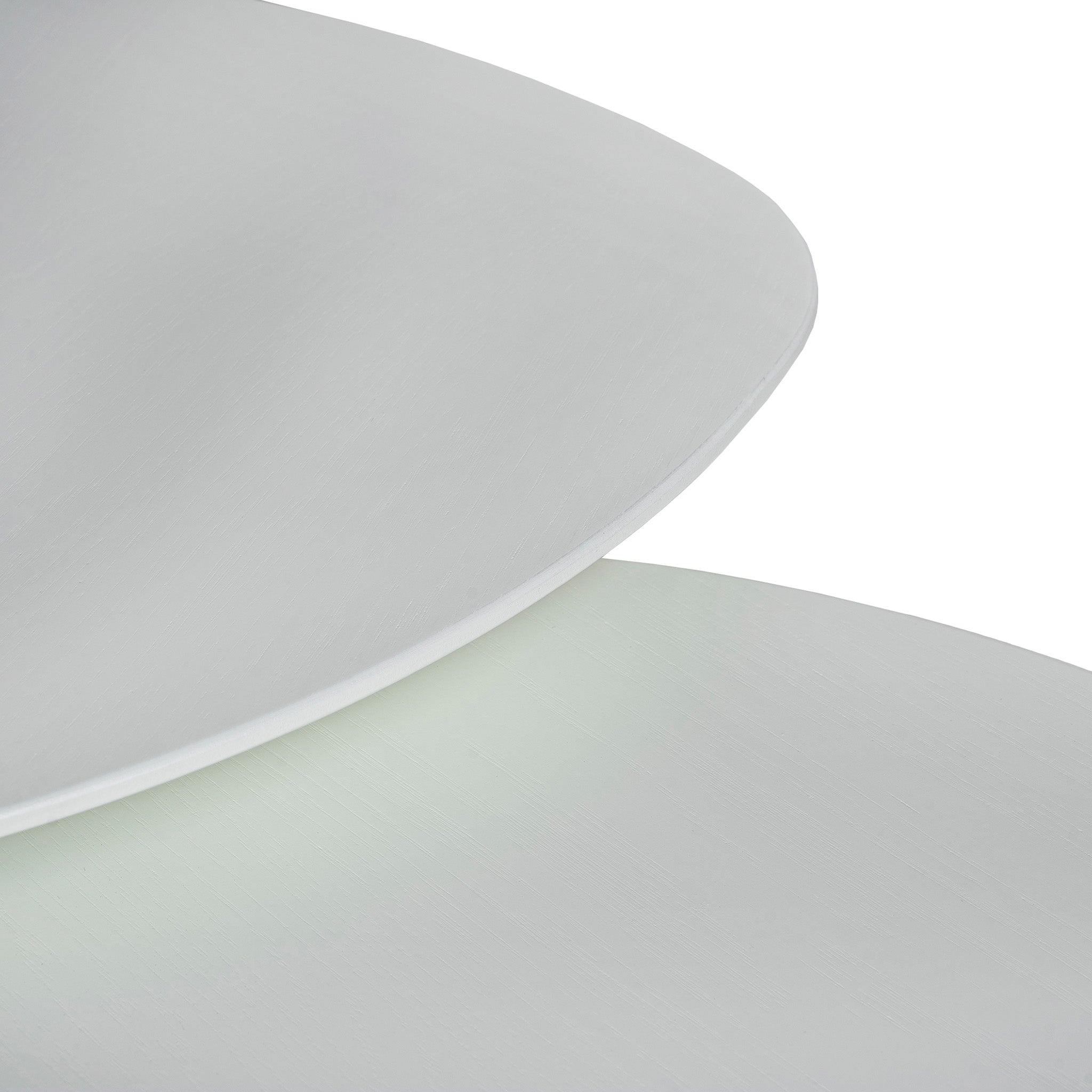 Set of 2 - CST8986-KD Side Table - White