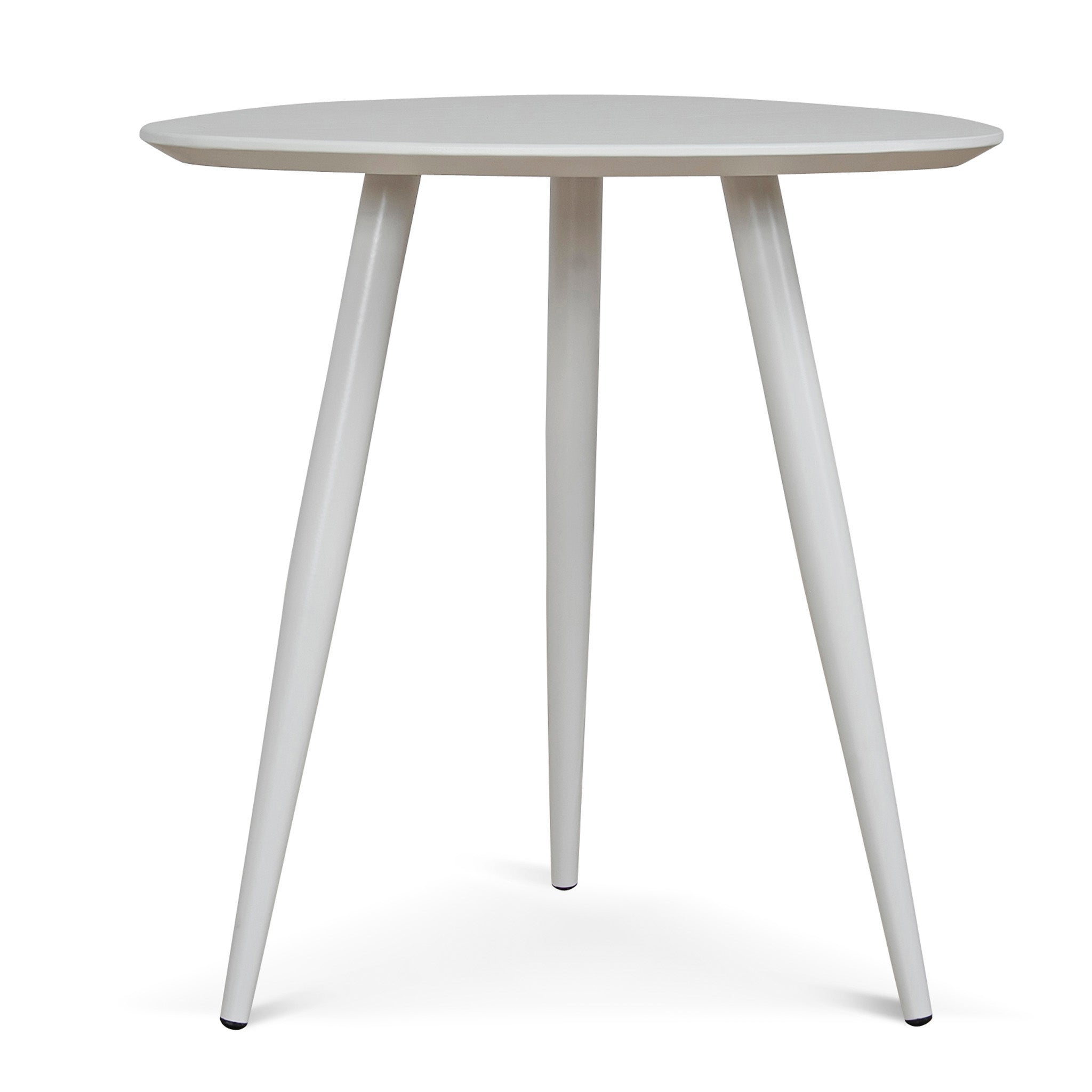 Set of 2 - CST8986-KD Side Table - White