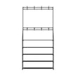 Artiss Shoe Rack Hall Tree 16 Pairs Black