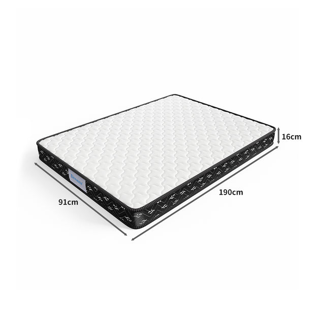 Dreamz Spring Mattress Bed Pocket Tight Single-2006733089199493122