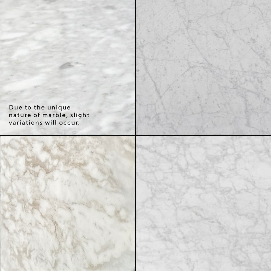 CDT120A Oval 2m Marble Dining Table