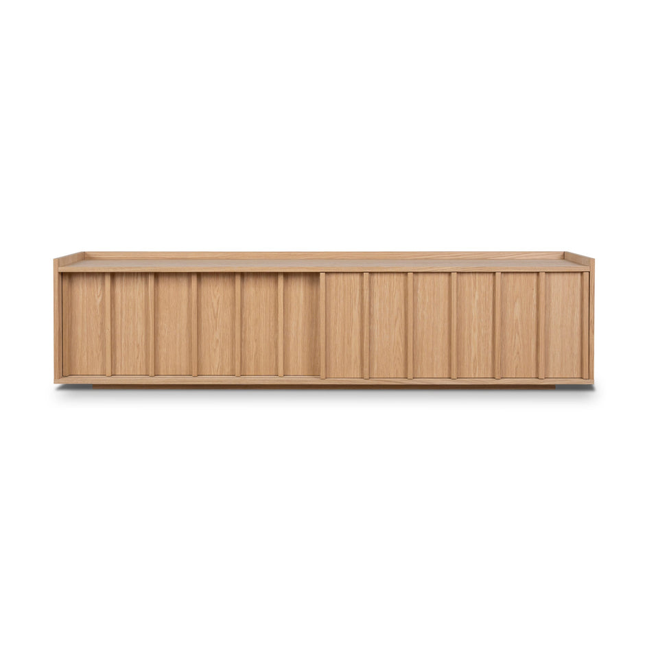 CTV10217-KD 2m Wooden TV Entertainment Unit - Natural