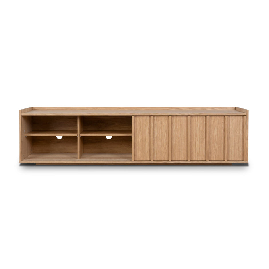 CTV10217-KD 2m Wooden TV Entertainment Unit - Natural
