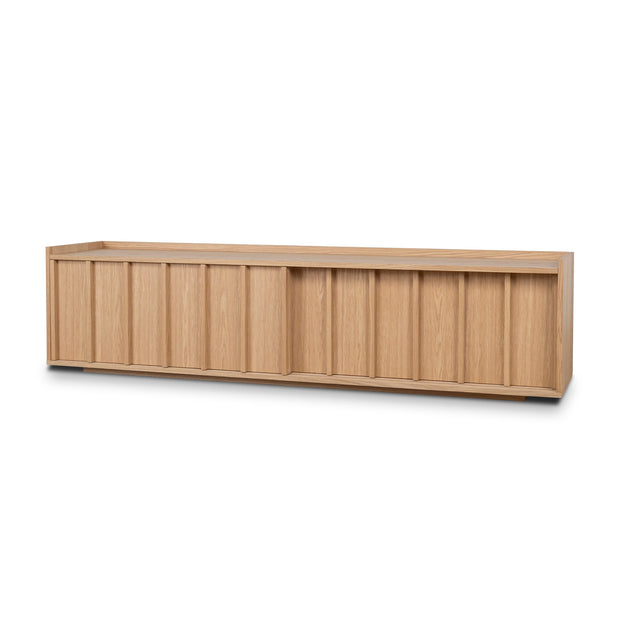 CTV10217-KD 2m Wooden TV Entertainment Unit - Natural