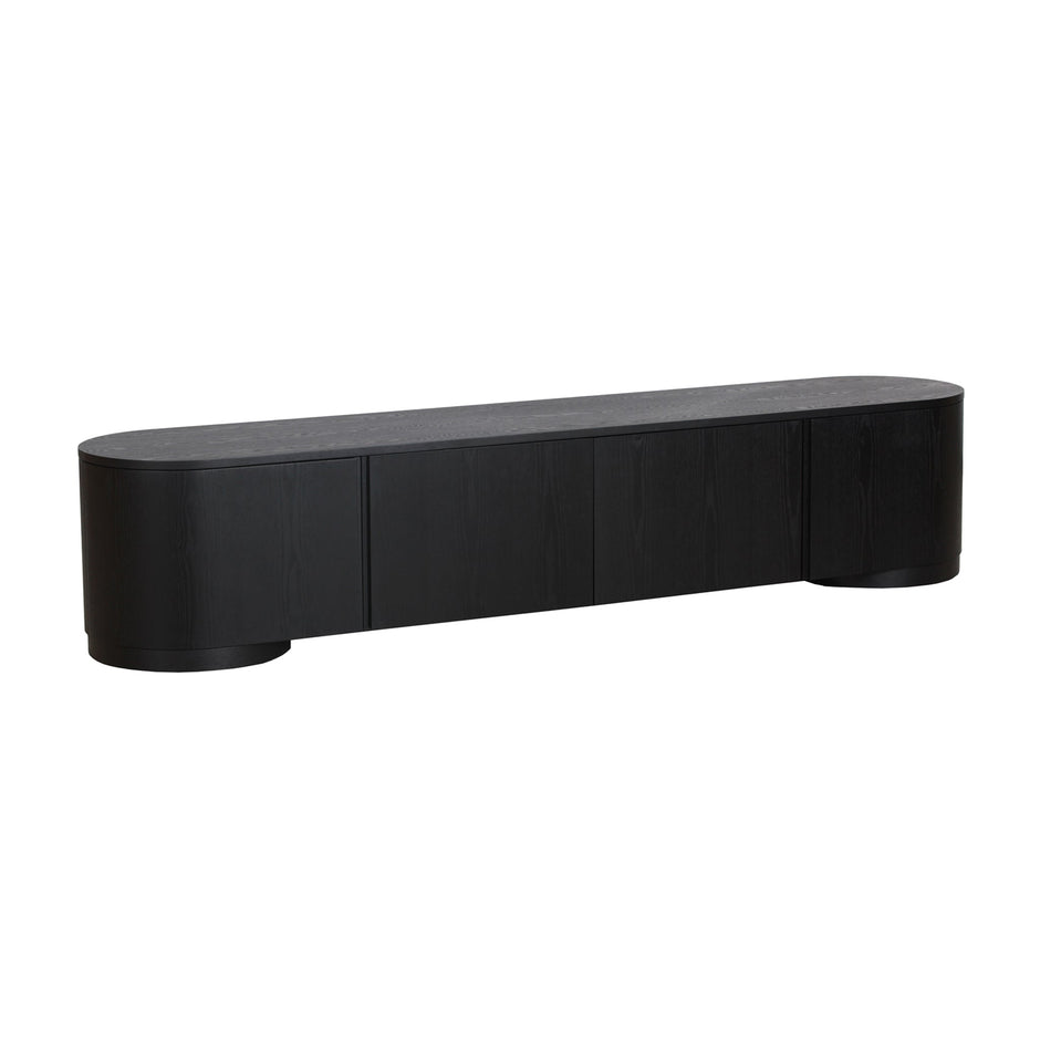 CTV10277-DW 2.2m TV Entertainment Unit - Full Black