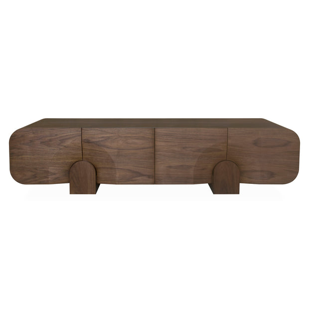 CTV10297-VA 2.2m TV Entertainment Unit - Light Walnut