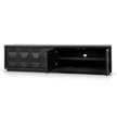 CTV10465-NI 2.2m TV Entertainment Unit - Full Black