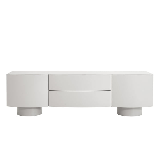 CTV10541-IG 1.8m TV Entertainment Unit - Warm Grey