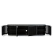CTV10685-CU 1.75m TV Entertainment Unit - Black Stain