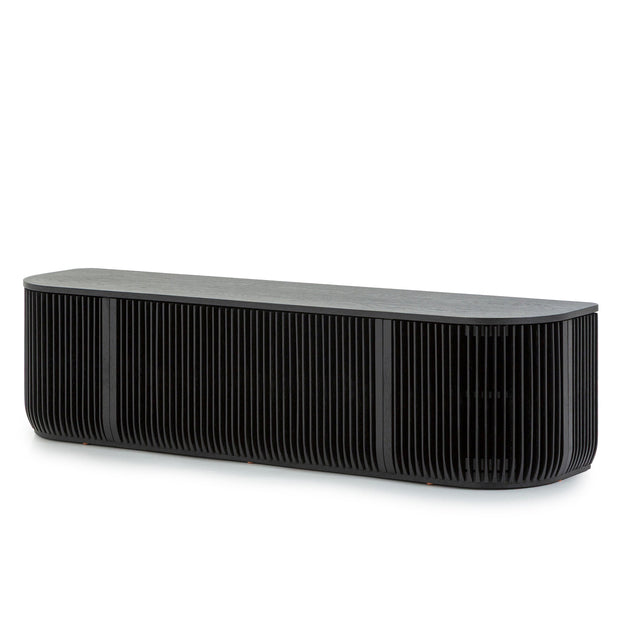 CTV10685-CU 1.75m TV Entertainment Unit - Black Stain