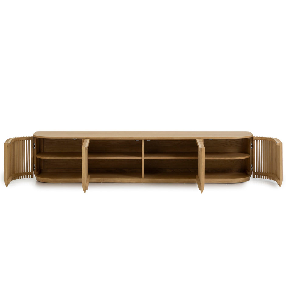 CTV10686-CU 2.15m TV Entertainment Unit - Natural
