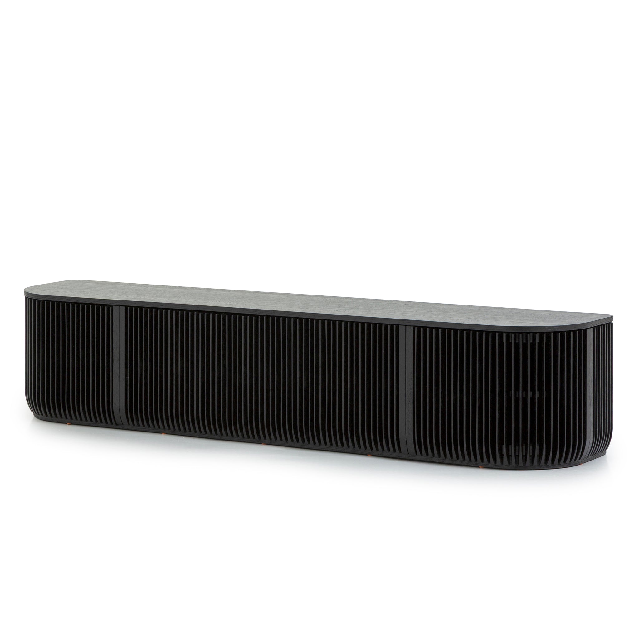 CTV10687-CU 2.15m TV Entertainment Unit - Black Stain