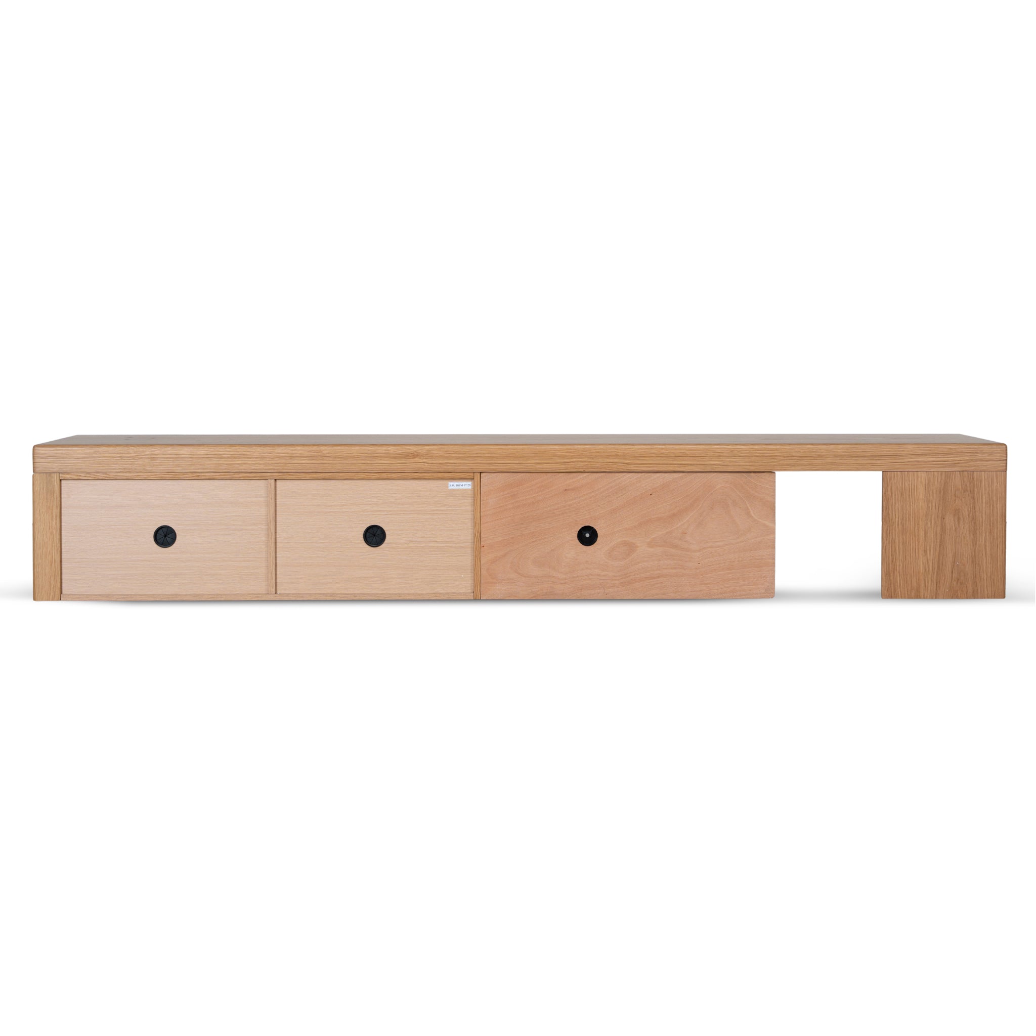CTV10946-CN Extendable TV Entertainment Unit - Natural Oak