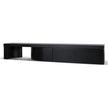 CTV10948-CN Extendable TV Entertainment Unit - Black Oak