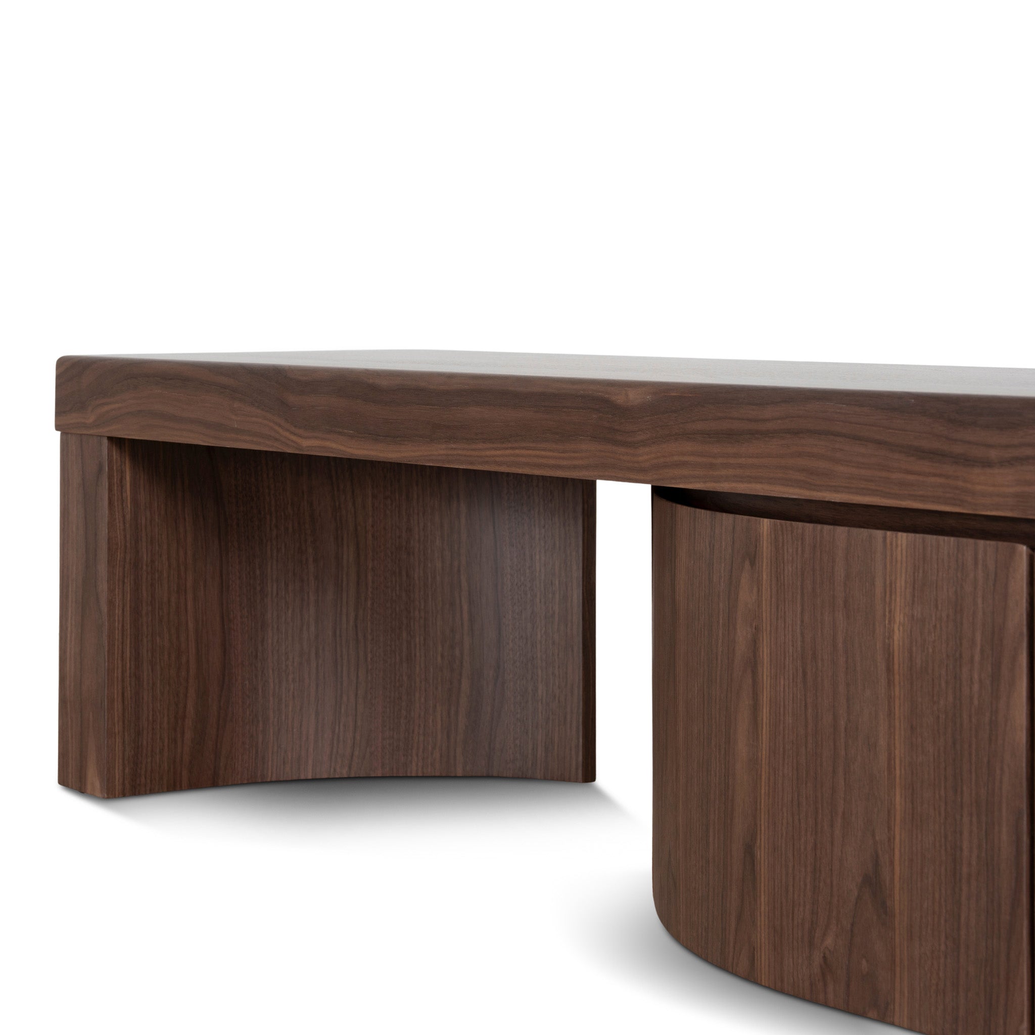 CTV10949-CN Extendable TV Entertainment Unit - Walnut