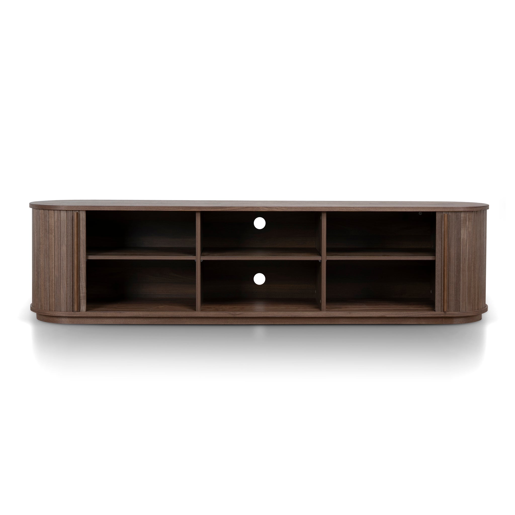 CTV12264-KD 2m TV Entertainment Unit - Walnut
