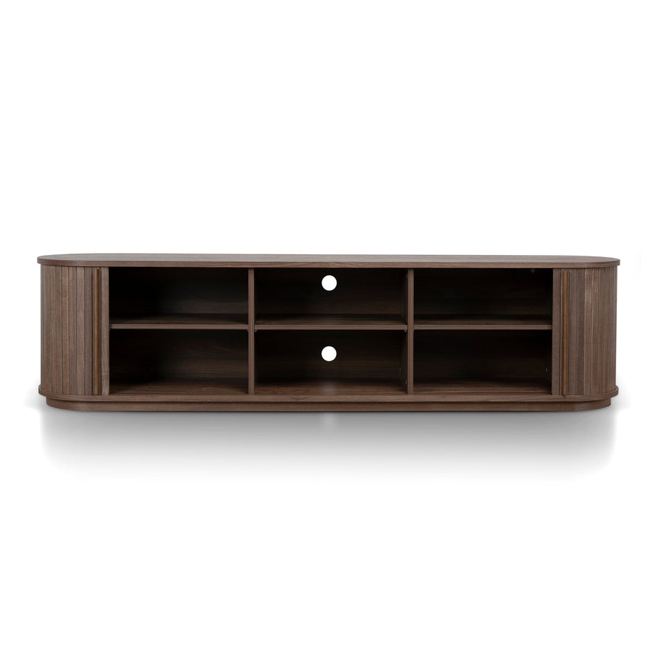 CTV12264-KD 2m TV Entertainment Unit - Walnut