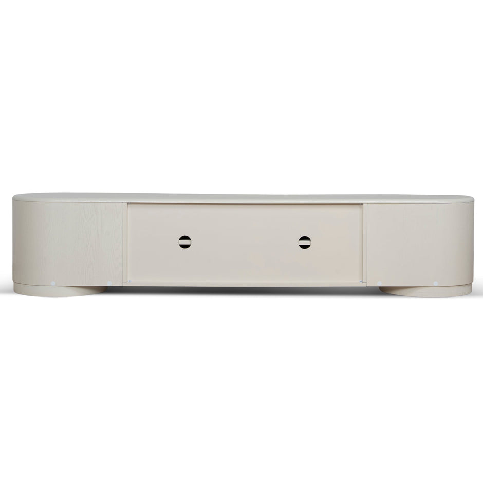 CTV12266-DW 2.2m TV Entertainment Unit -  Ivory Oat