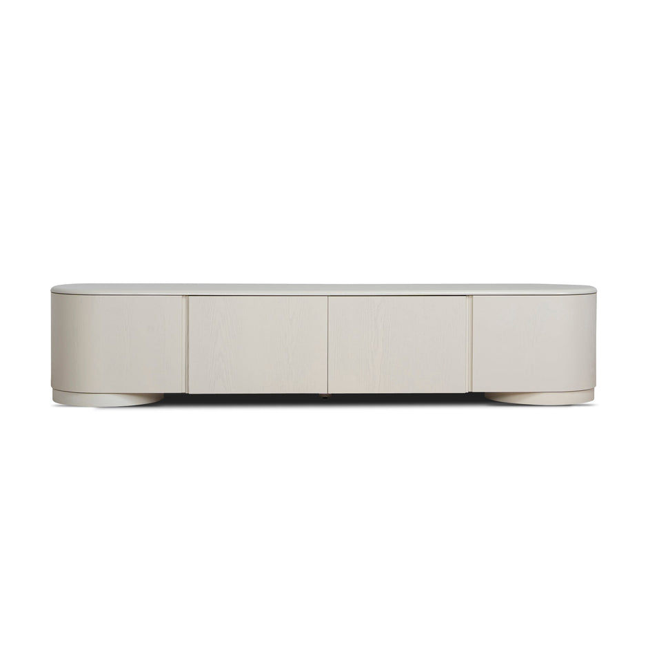 CTV12266-DW 2.2m TV Entertainment Unit -  Ivory Oat