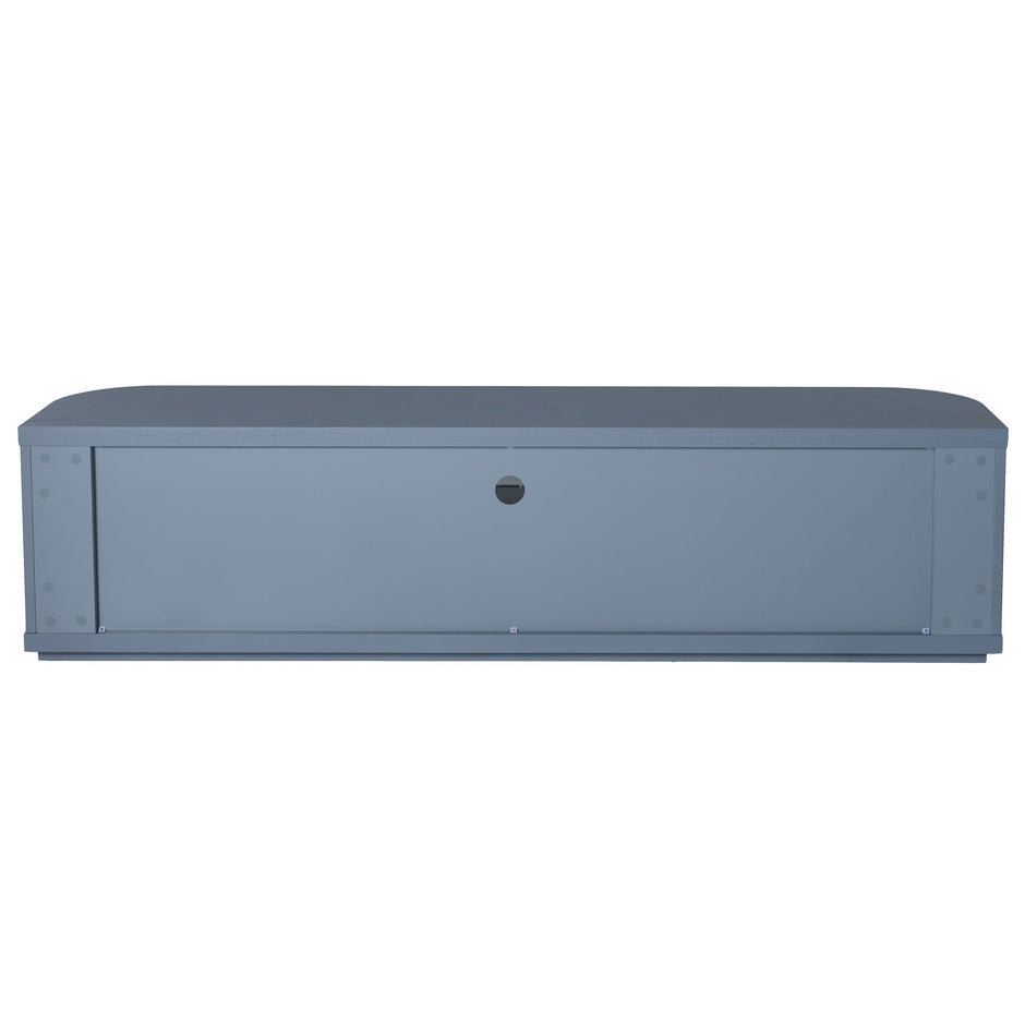 CTV12272-DW 2m Veneer Top Entertainment TV Unit - Light Blue