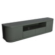 CTV12273-DW 2m Veneer Top Entertainment TV Unit - Sage Green
