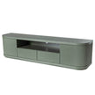 CTV12273-DW 2m Veneer Top Entertainment TV Unit - Sage Green