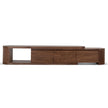 CTV12277-CN Extendable TV Entertainment Unit - Walnut
