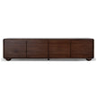 CTV12353-AW 2.2m TV Entertainment Unit - Walnut