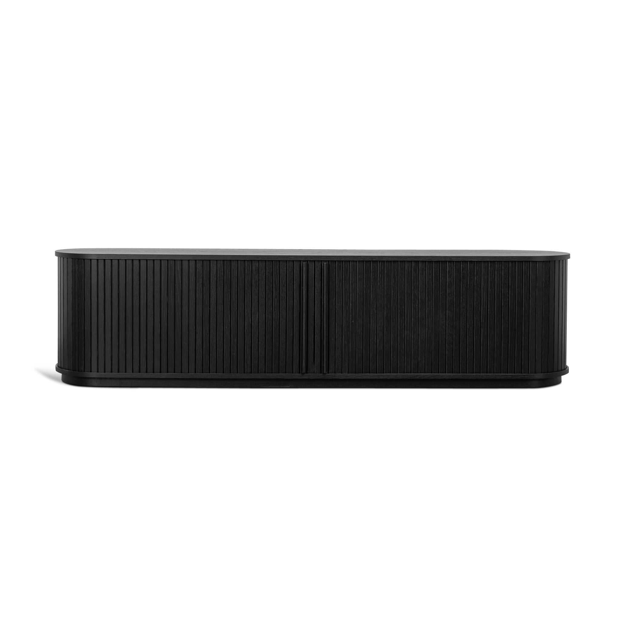 CTV12546-KD 2m TV Entertainment Unit - Full Black